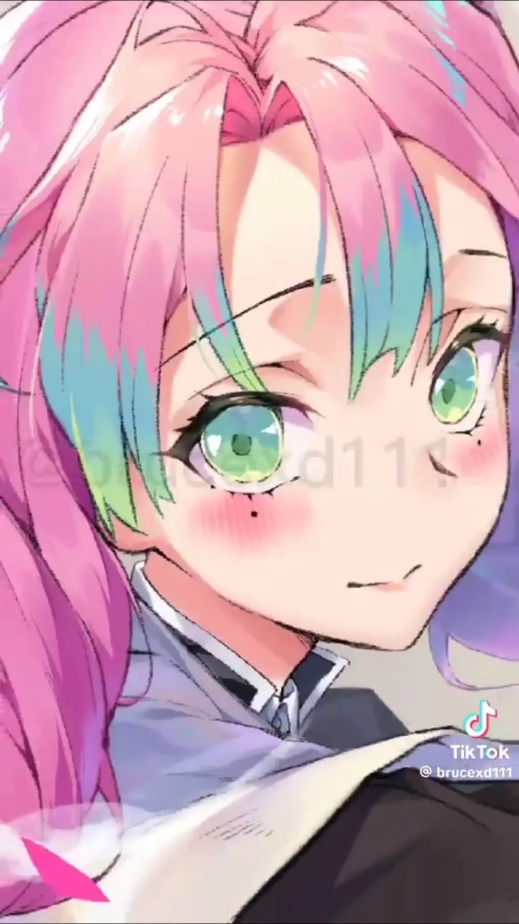 ai character: Tomioka y mitsuri  background