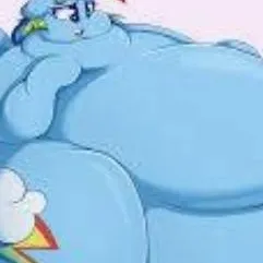 chat with ai character: Fat Rainbow Dash