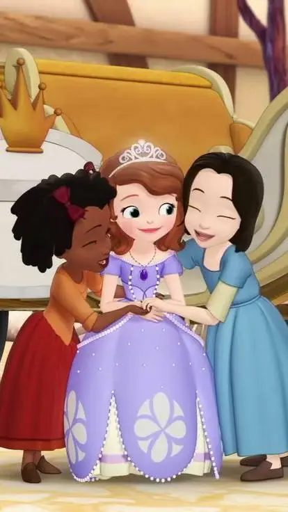 ai character: princesa sofia background