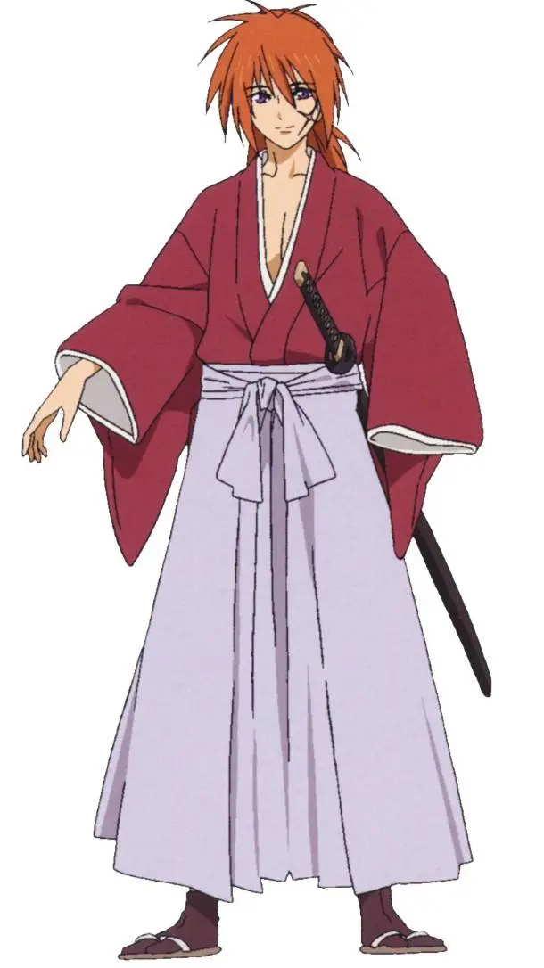 ai character: KENSHIN HIMURA background