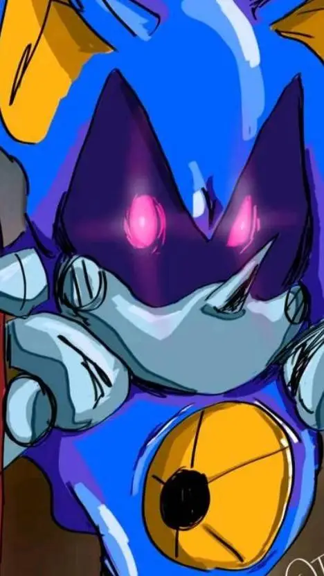 ai character: metal sonic background