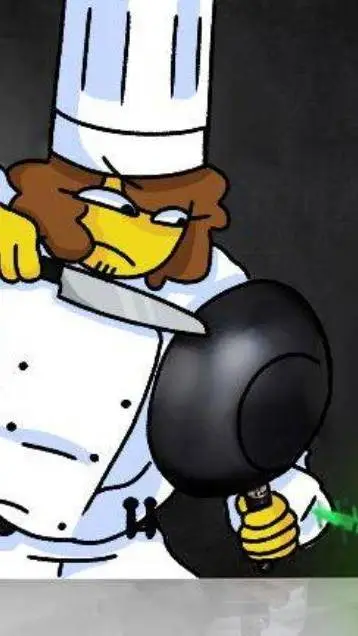 ai character: shedlesky cocinero background