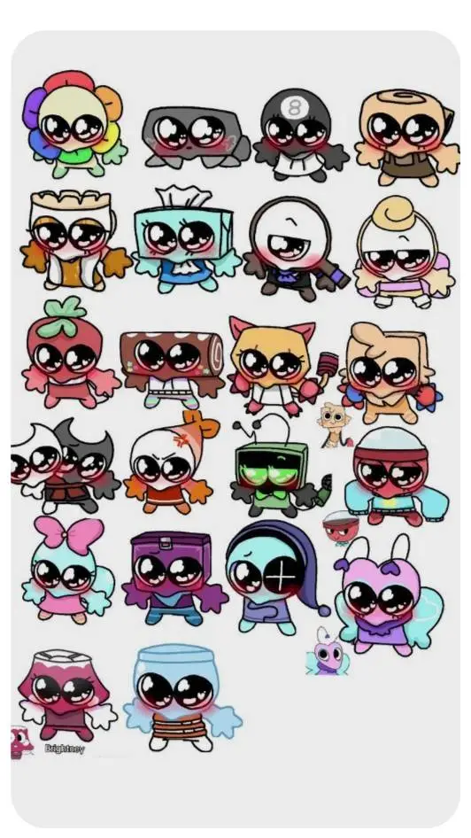 ai character: dandys world background