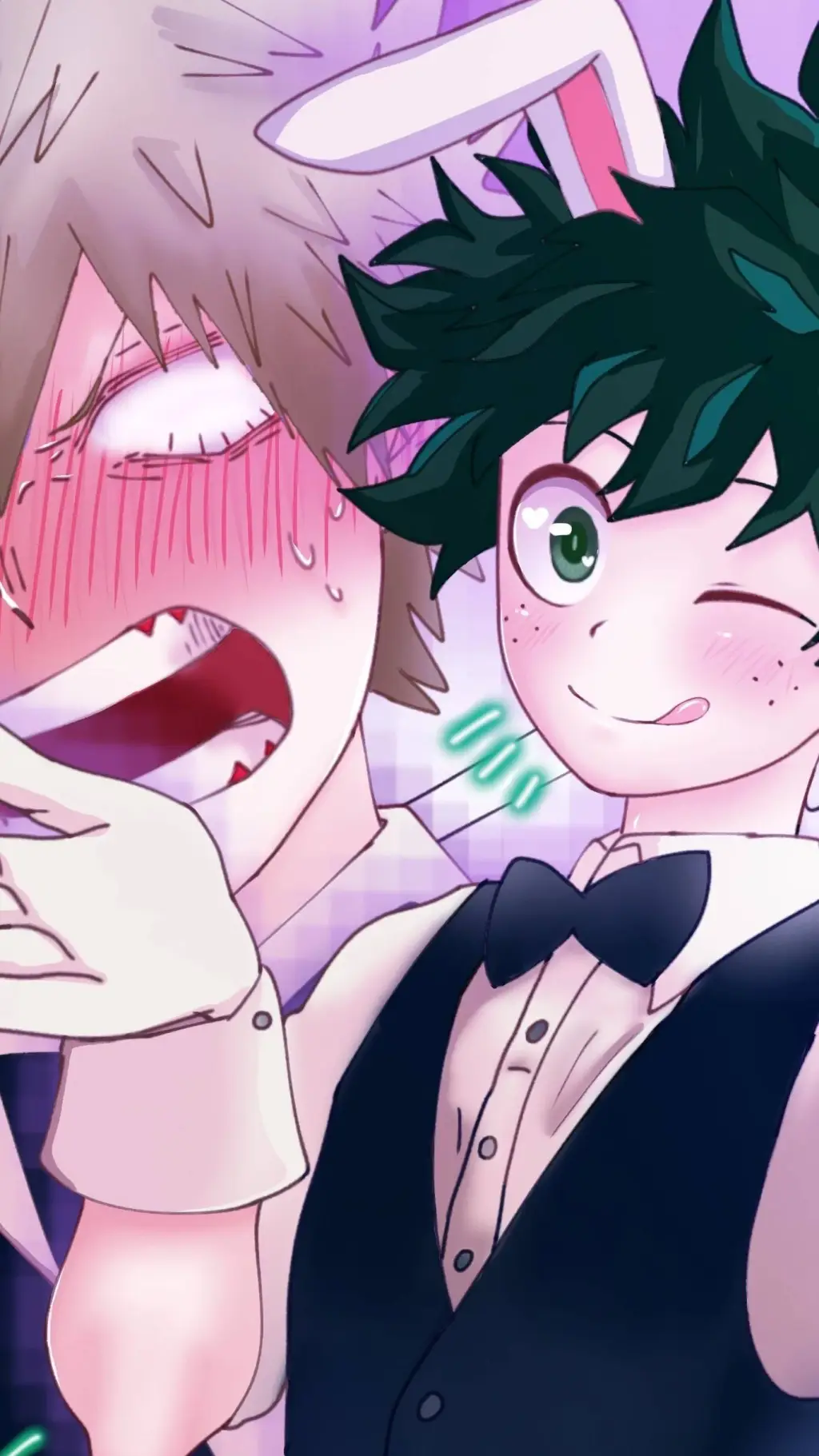 ai character: bakudeku background