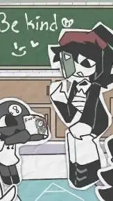 ai character: 🍬🍭NEW DAYCARE!🎱🧸 background