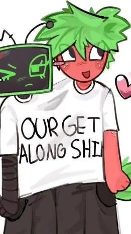 ai character: BERRYVISION  background