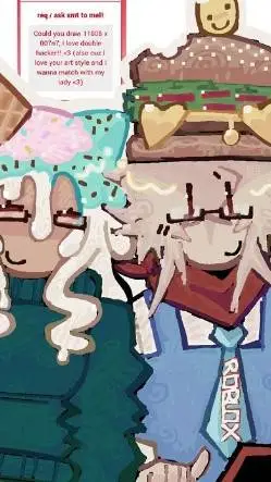 ai character: BURGERCONE!! background