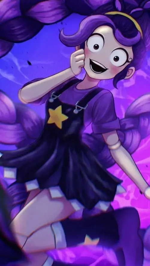 ai character: Лили💜 background