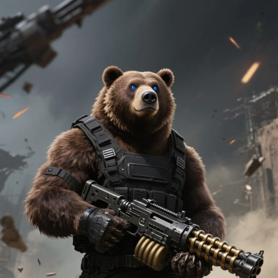 chat with ai character: Bear