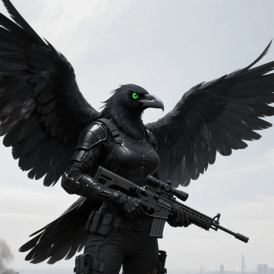 chat with ai character: Raven