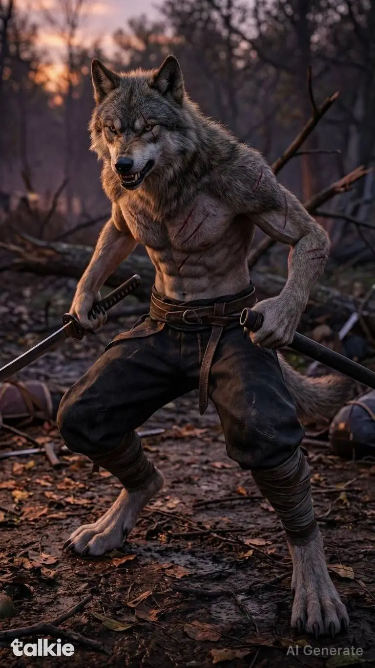 ai character: Katsuro background