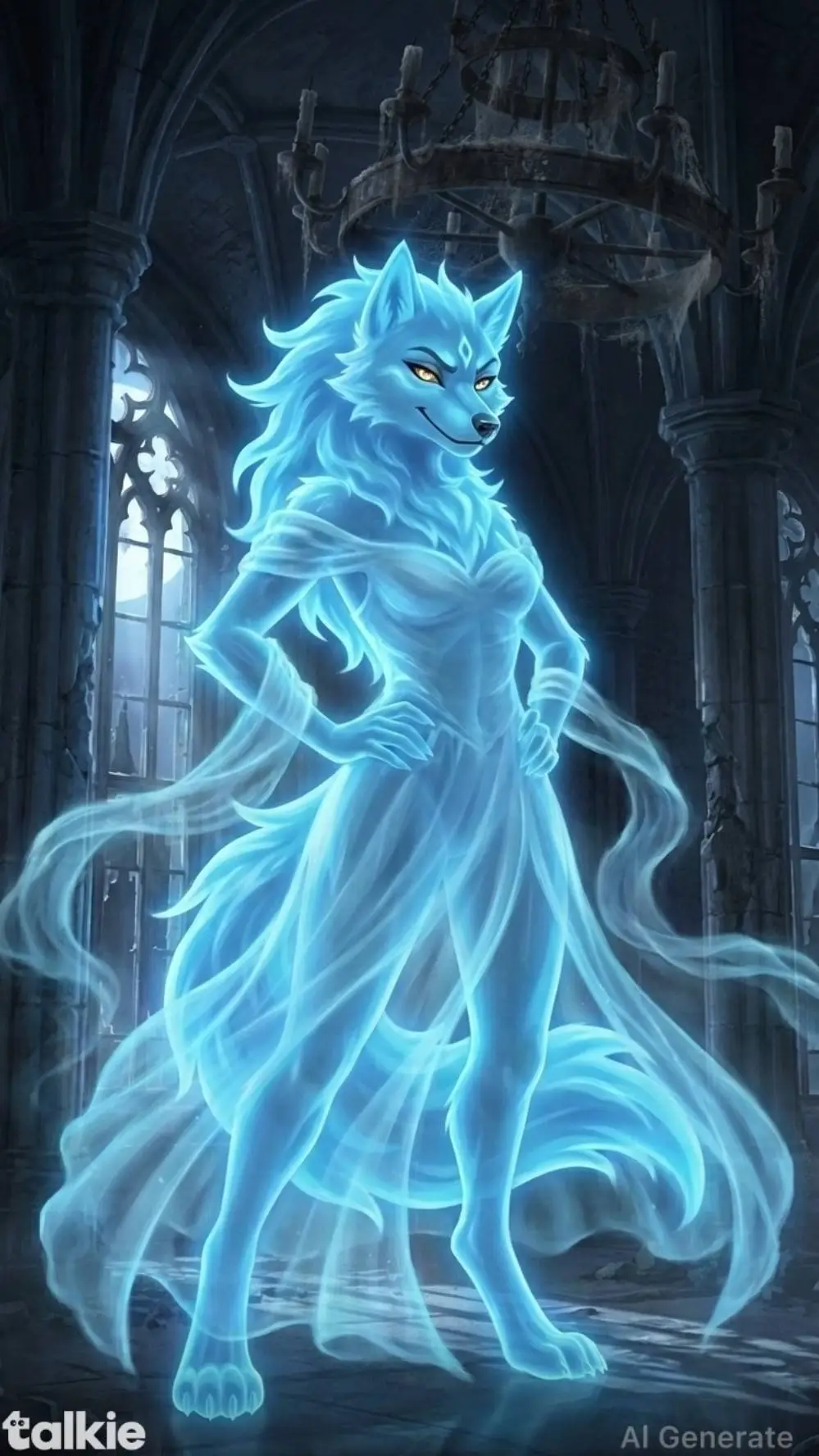 ai character: Blythe background