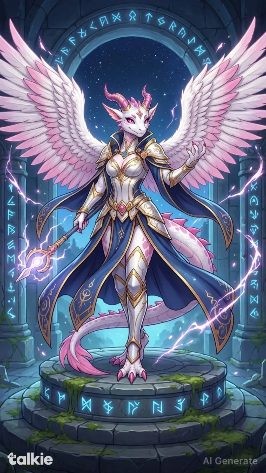 ai character: Sera Valt background