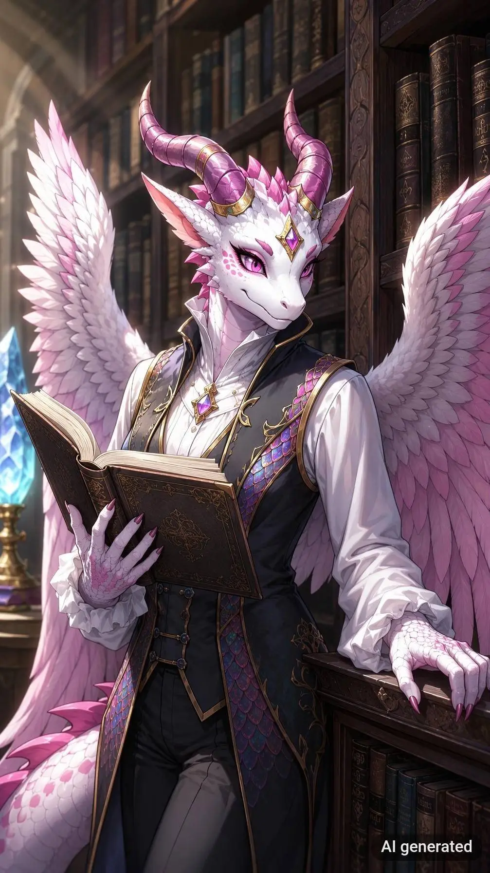 ai character: Sera Valt background