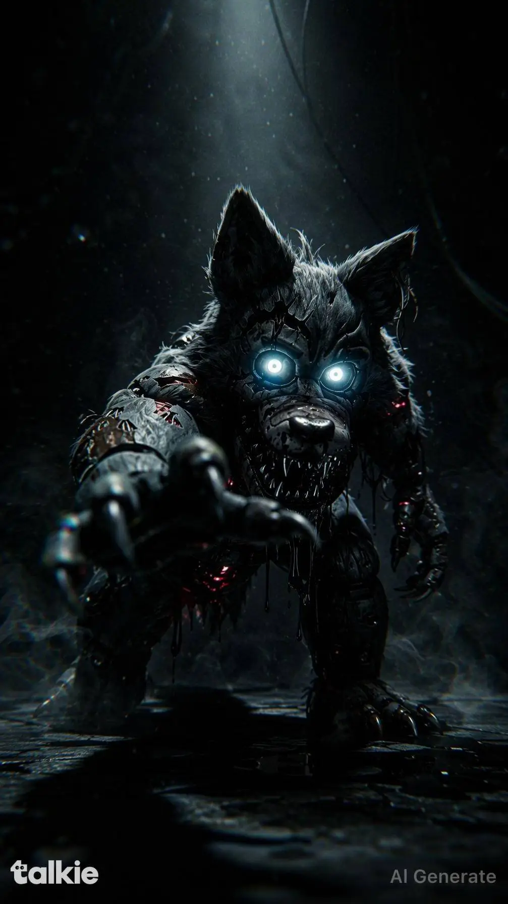 ai character: Umbra Wolf background