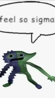 ai character: I feel so sigma background