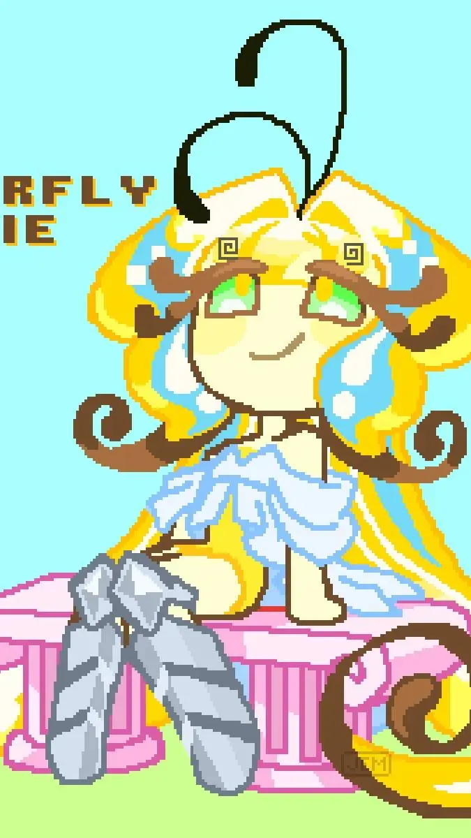 ai character: Sugarfly Cookie background