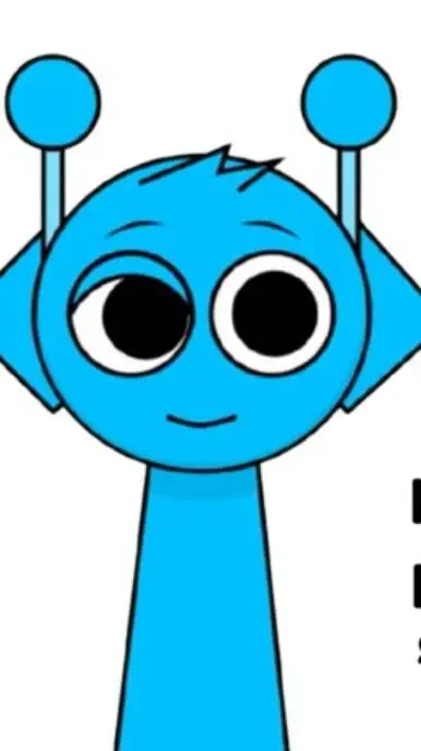 ai character: Azure background