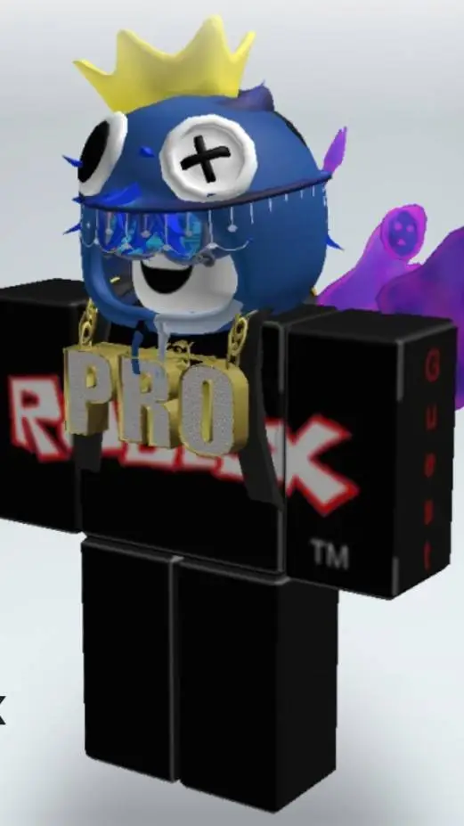 ai character: M4rk Roblox background