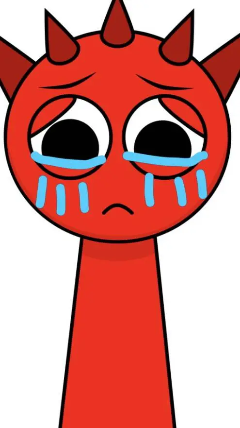 ai character: Sprunki hate Raddy background