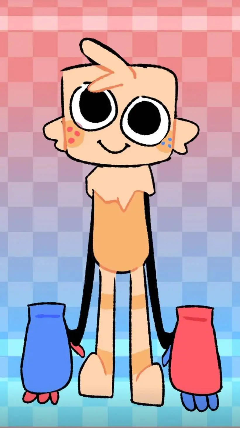 ai character: Goob fluffcraft background