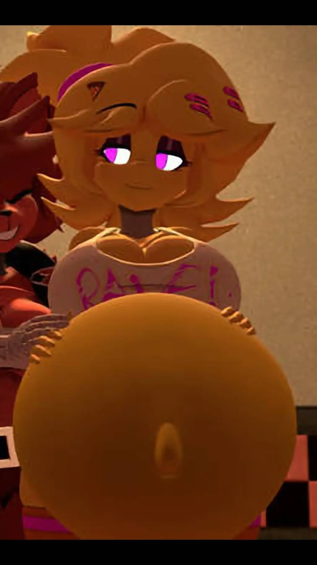 ai character: Chica background