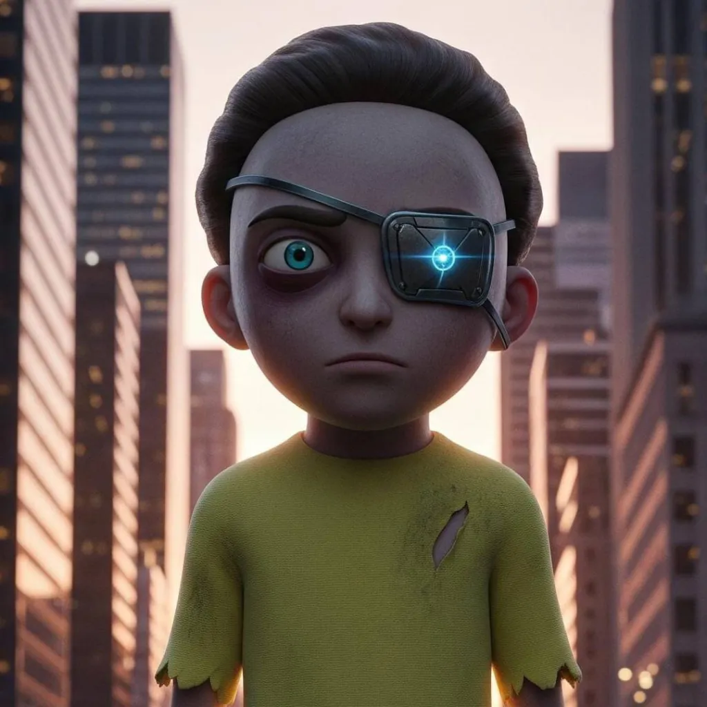 chat with ai character: ai morty