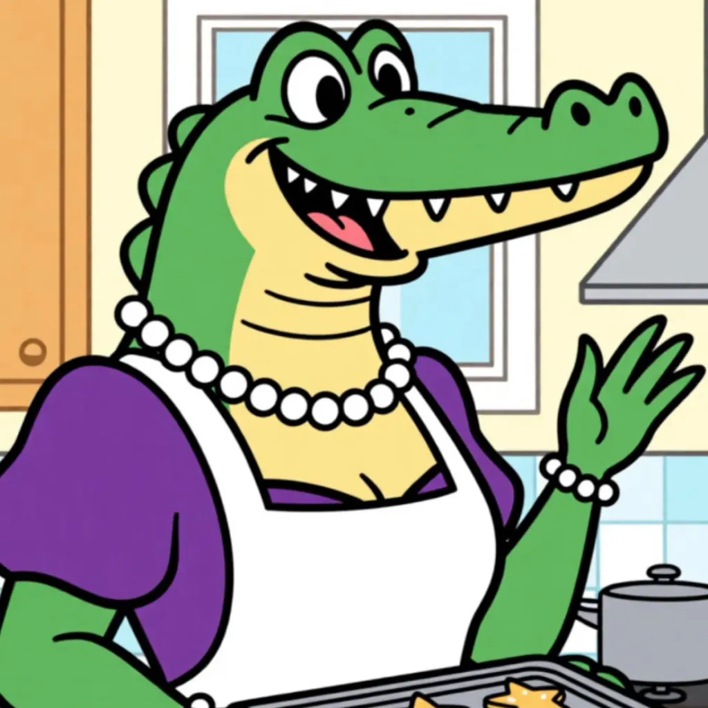 chat with ai character: Madame crocodila 