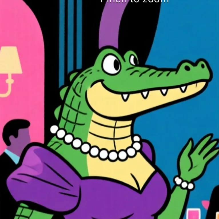 chat with ai character: Madame Alligatora 