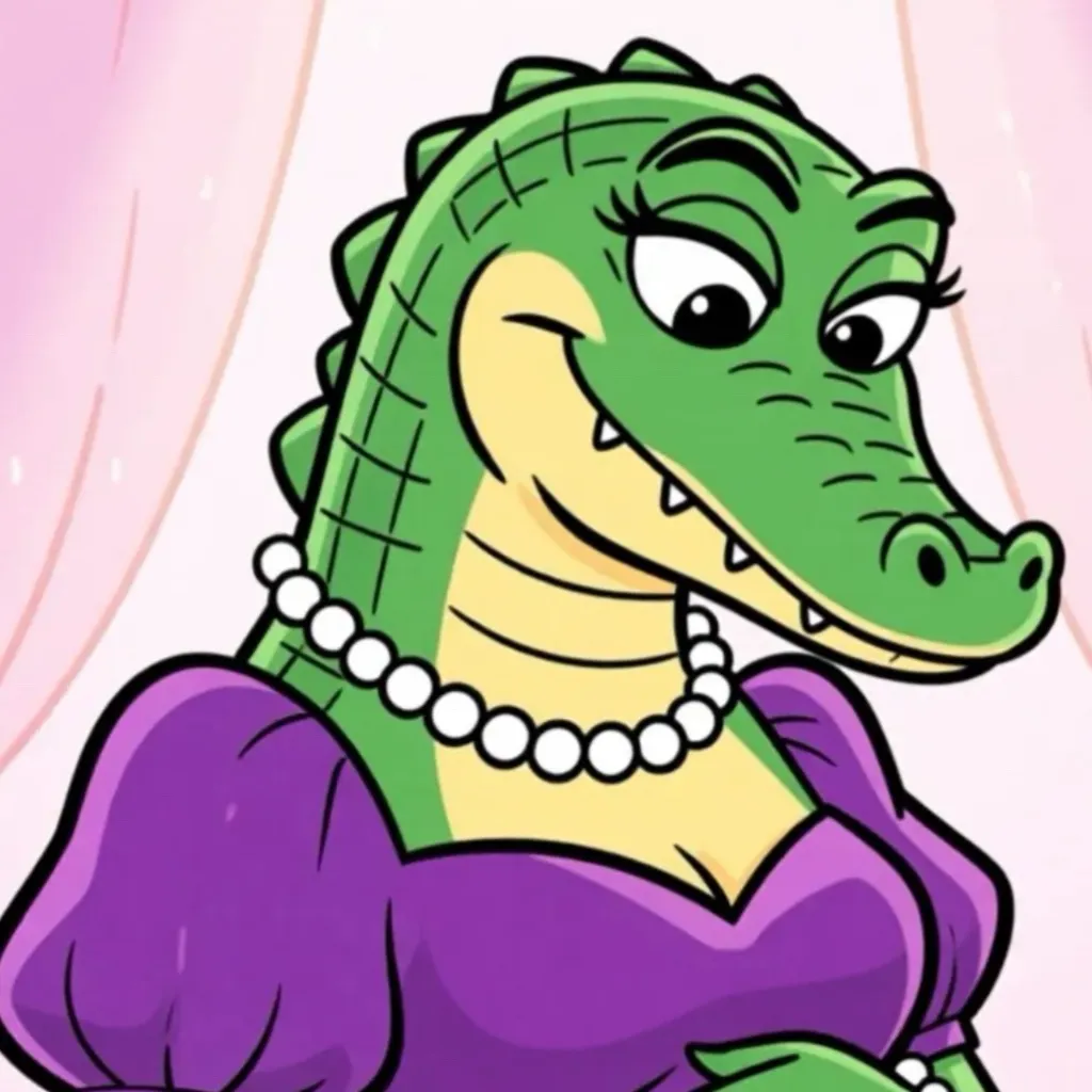 chat with ai character: Madame Aligatora 