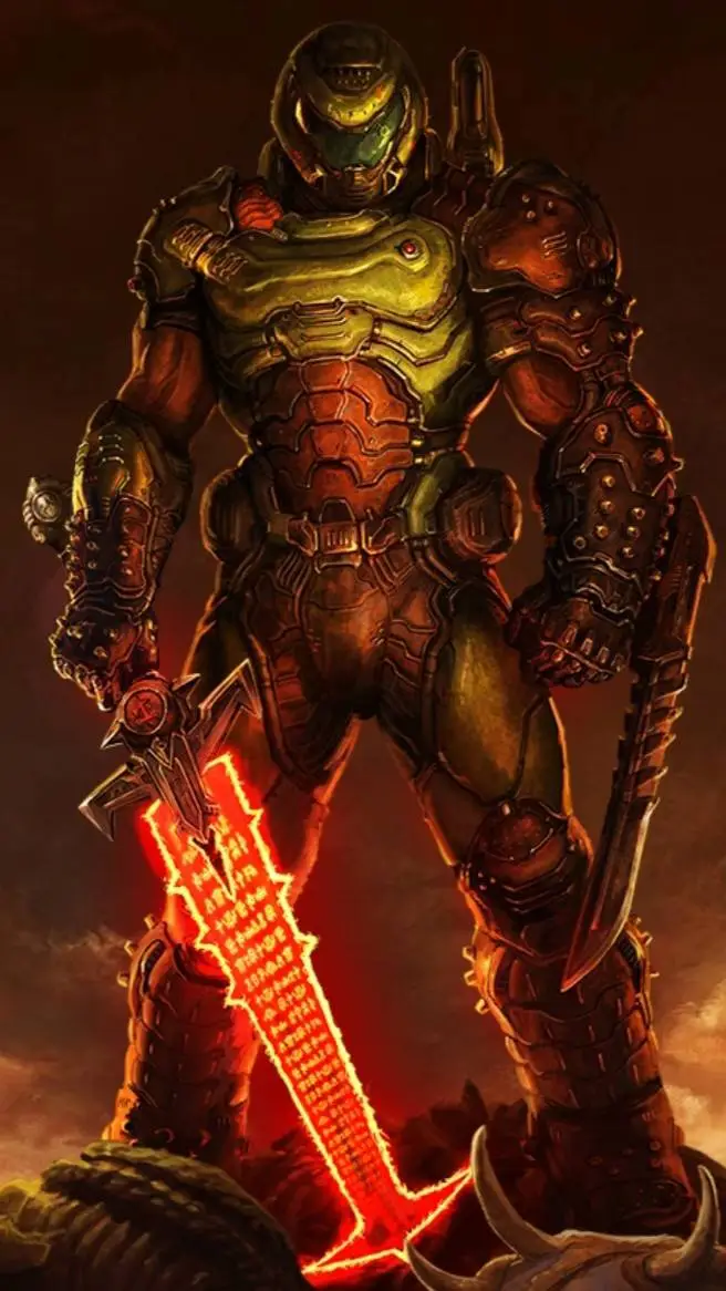 ai character: Doom Slayer [DOOM] background