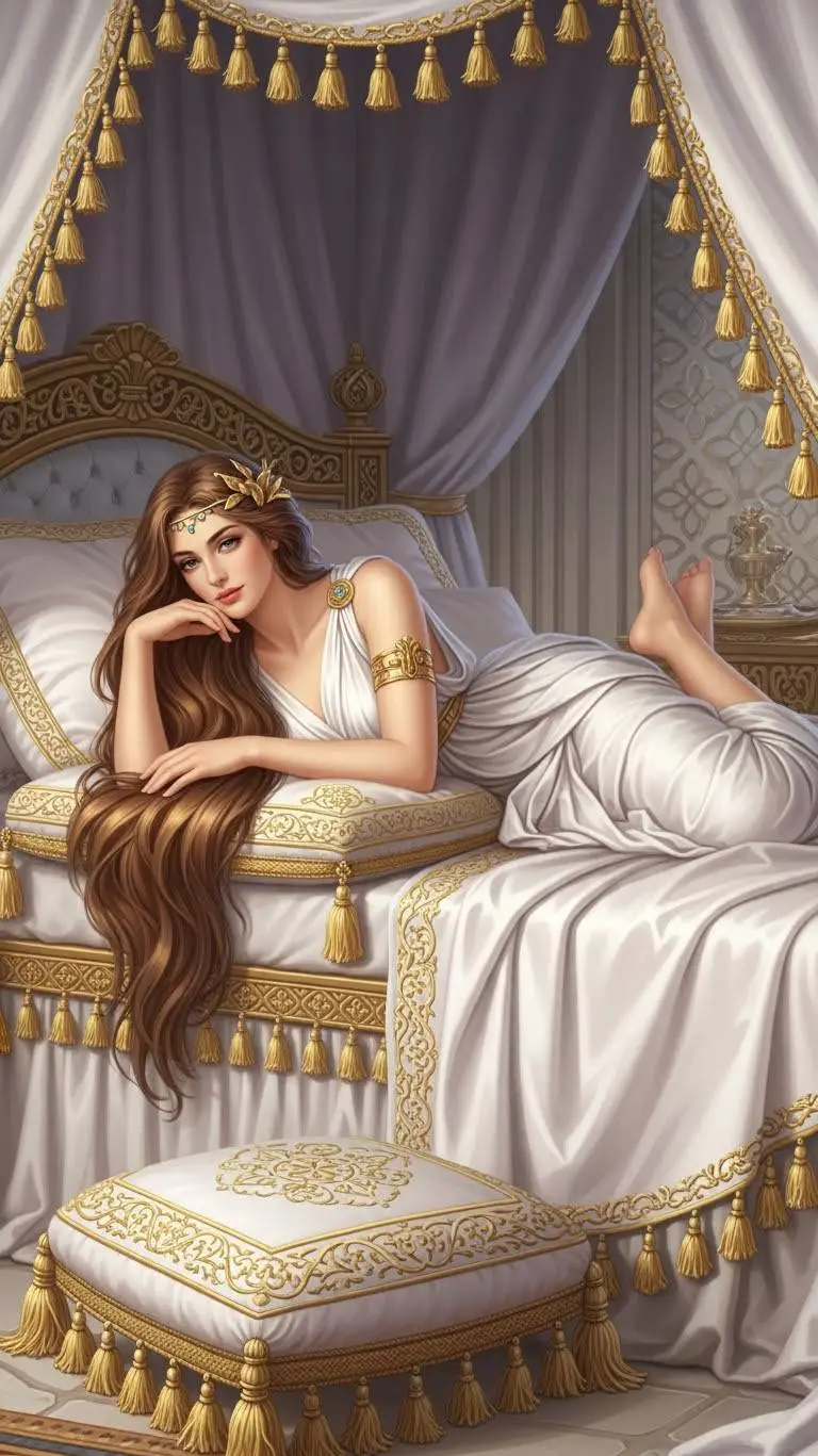 ai character: Aphrodite Date background