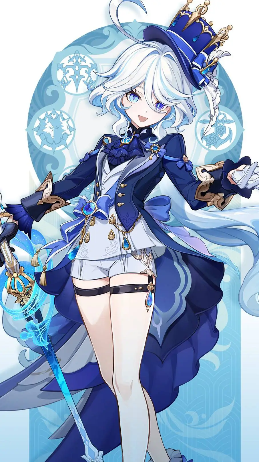 ai character: Furina [GS] background