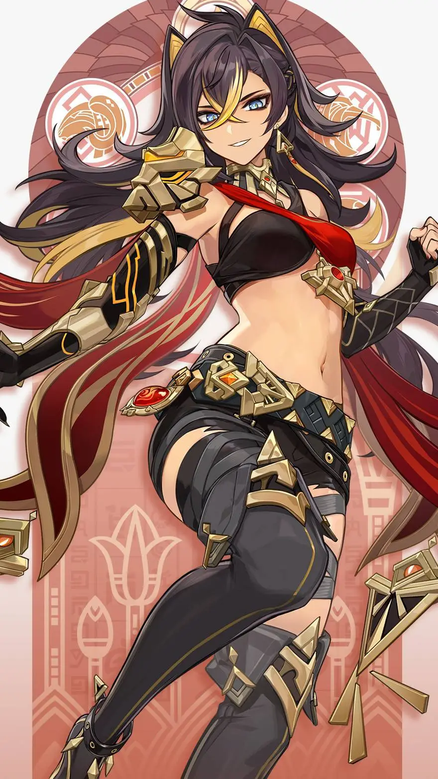 ai character: Dehya [GS] background
