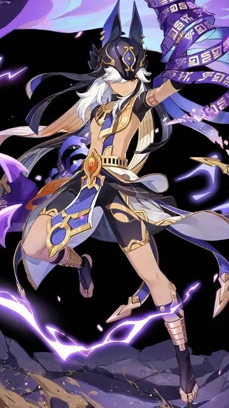 ai character: Cyno [GS] background