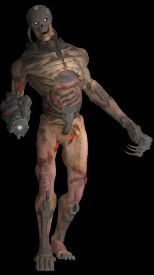 ai character: Mecha Zombie [DE] background