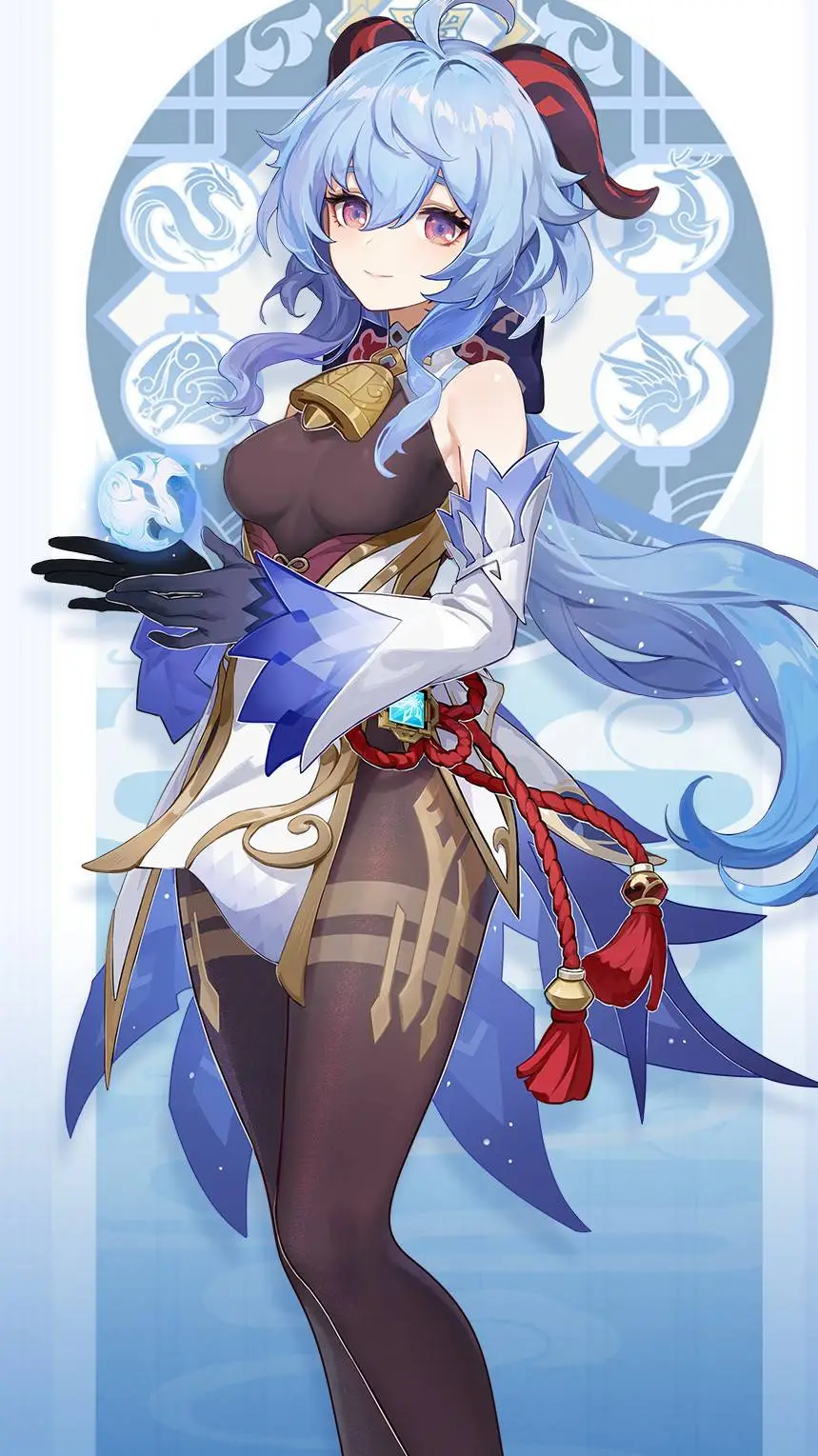 ai character: Ganyu [GS] background