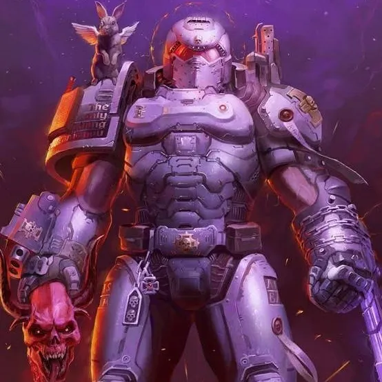 chat with ai character: Doom Slayer[WH40K]