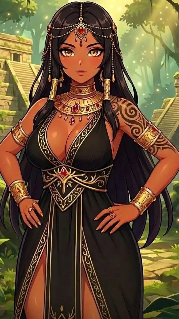 ai character: Hathor background
