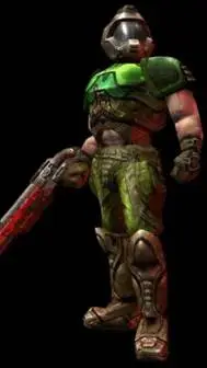 ai character: Doomguy [DQ3A] background