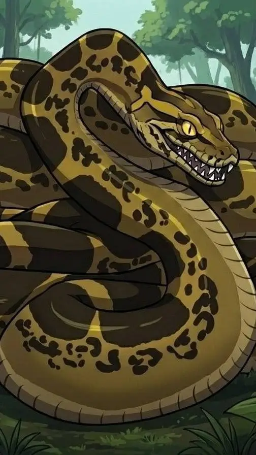 ai character: Anaconda background