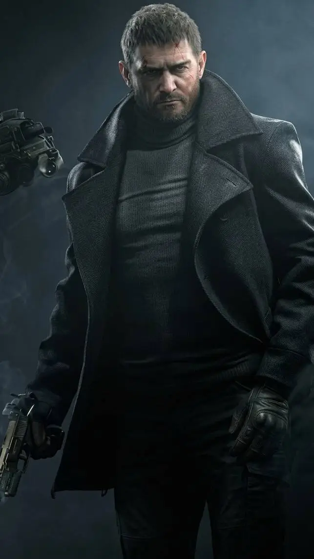 ai character: Chris Redfield background