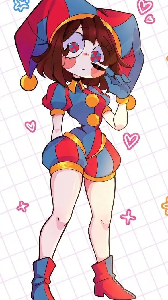 ai character: Pomni background