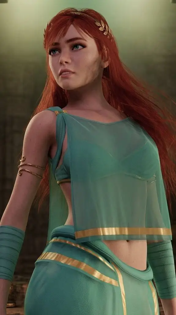 ai character: Oracle [GOW] background