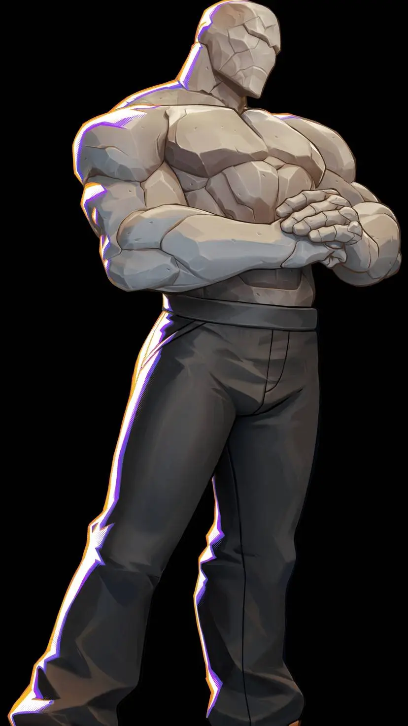 ai character: Titan background