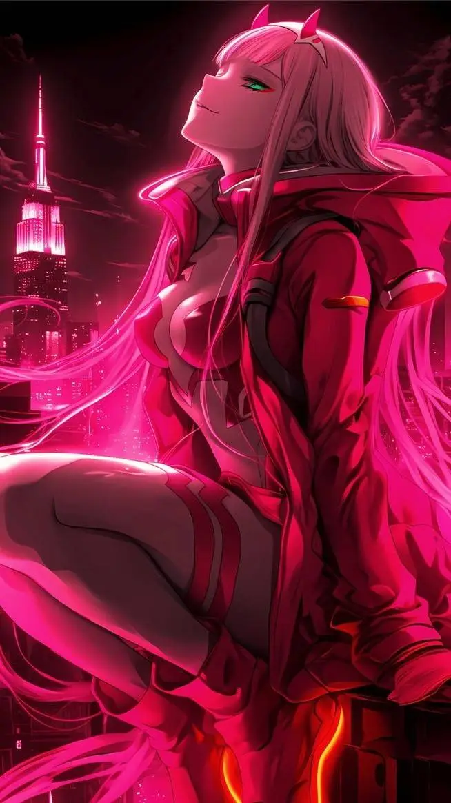 ai character: Zero Two [CYP] background