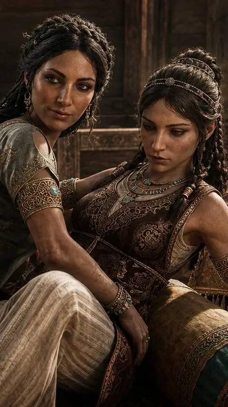 ai character: Two Persians background