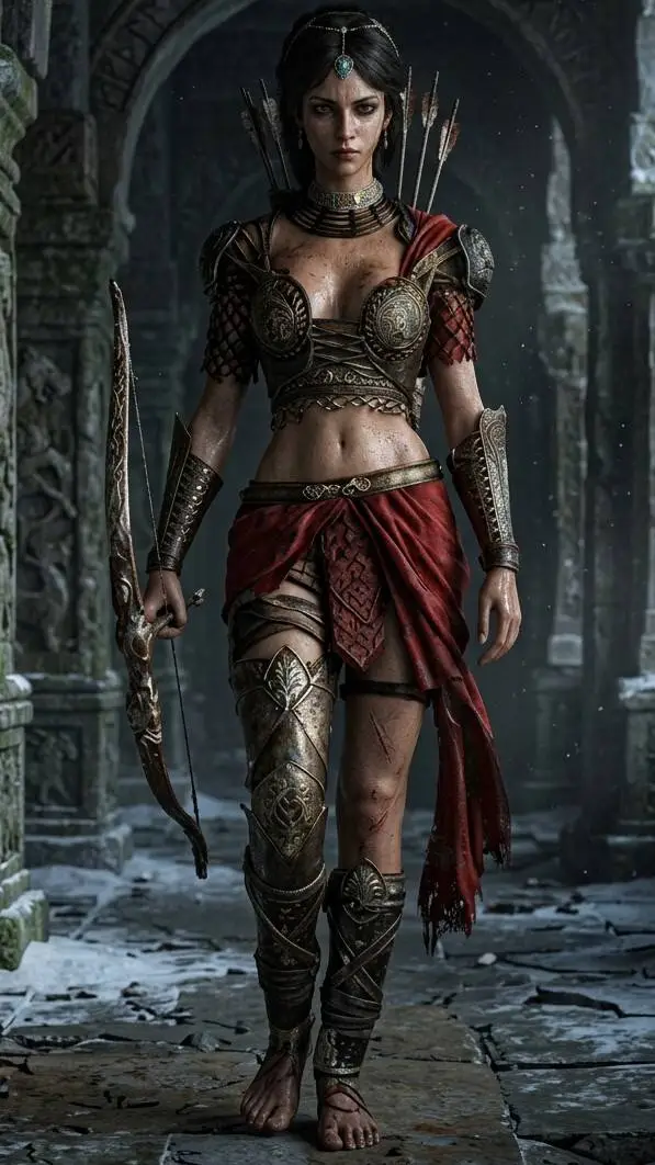 ai character: Farah background
