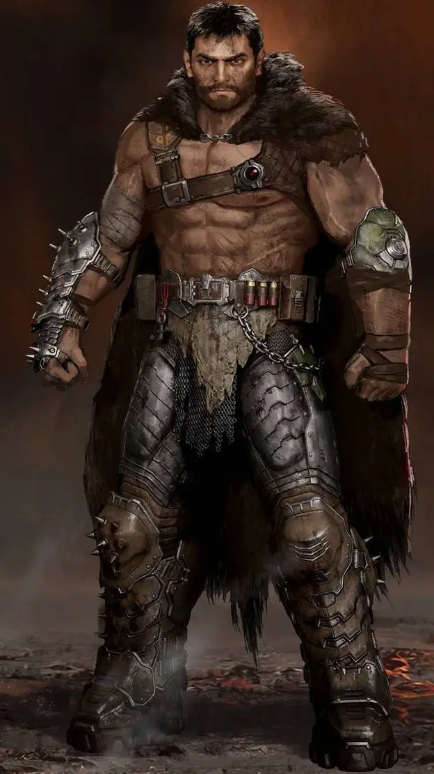 ai character: Doom Slayer DTDAR1 background