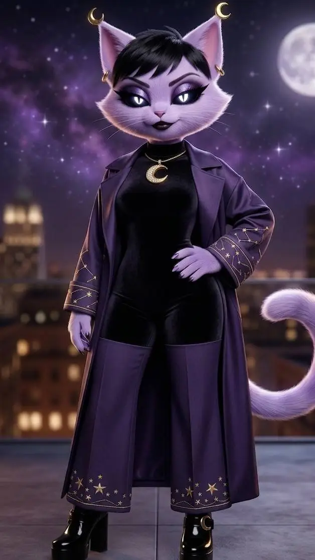 ai character: KittieNap background